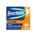 Beechams All in One Cold & Flu Relief Tablets - Paracetamol, Phenylephrine, Guaifenesin