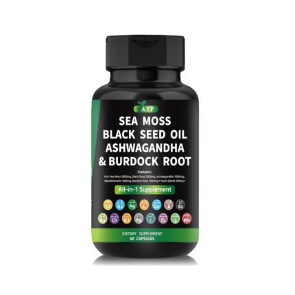 Biyode Seamoss Capsules | Herbal Supplement for Immune Support & Detox