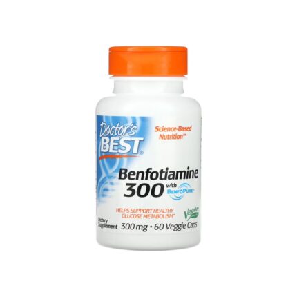 Doctors Best Benfotiamine 300mg with BenfoPure - 60 Vegicaps