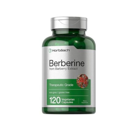 Horbaach Berberine - 500 mg, 60 Quick-Release Capsules