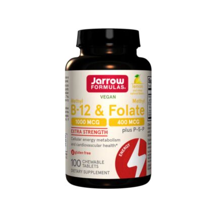 Jarrow Formulas Extra Strength Methyl B-12, Methyl Folate + P-5-P