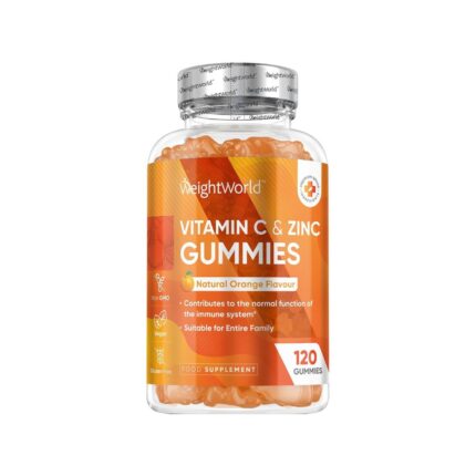 Vitamin C & Zinc Gummies by WeightWorld | Immune Support & Vitality Boost