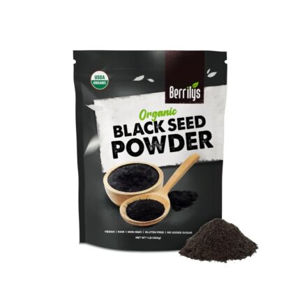 Berrilys Organic Black Seed Powder – 10 oz (284g)