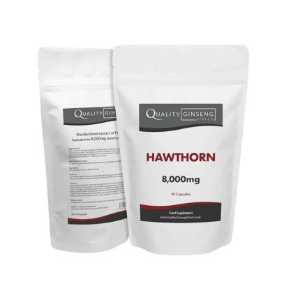 Quality Ginseng Direct – Hawthorn 8,000mg (90 Capsules)