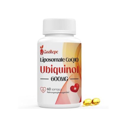 Goztepe Liposomal Ubiquinol CoQ10 – 600mg | 60 Softgels