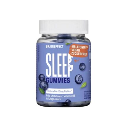 BRAINEFFECT Sleep Gummies – With Melatonin, Vitamin B6 & Magnesium