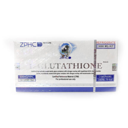 ZPHC L-Glutathione 600mg/vial – Advanced Antioxidant & Skin Brightening
