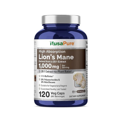 NusaPure High Absorption Lion's Mane 1,000 mg