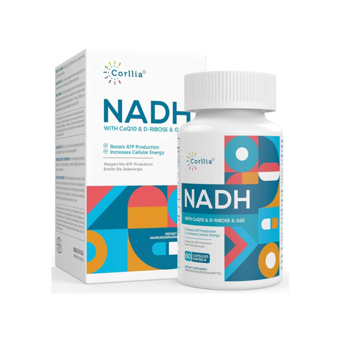 Corllia NADH with CoQ10, D-Ribose & GSE - Image 1