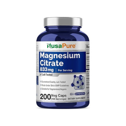 NusaPure Magnesium Citrate 833 mg