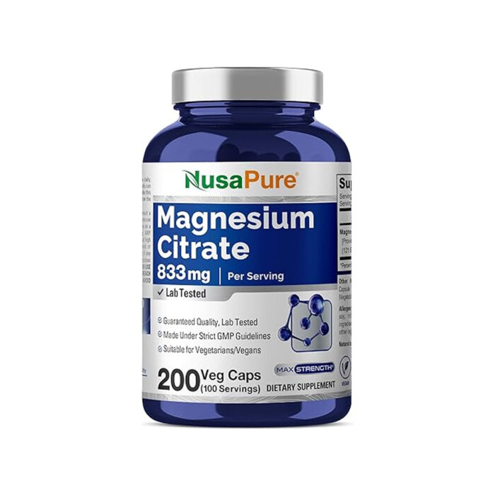NusaPure Magnesium Citrate 833 mg - Image 1