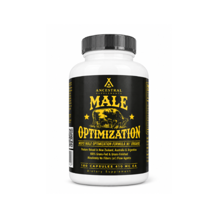 Ancestral Supplements Male Optimization with Organs – 180 Capsules