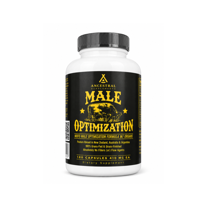 Ancestral_Male_Optimization_2060x2060 Ancestral Supplements Male Optimization with Organs – 180 Capsules - Image 1