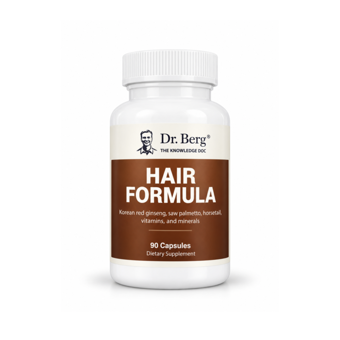Dr. Berg Hair Formula – 90 Capsules - Image 1