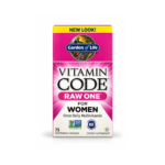 Garden of Life Vitamin Code RAW ONE for Women – 75 Vegetarian Capsules